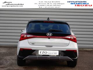 52000 : Hyundai Chaumont - Garage Michel Bazin - HYUNDAI i20 - i20 - Lumen Gray Métal/Toit+rétros Black - Traction - Essence/Micro-Hybride