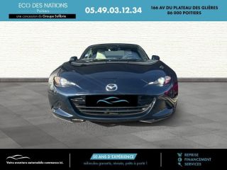 86000 : Hyundai Poitiers - Eco des Nations - MAZDA MX-5 RF - MX-5 RF - Deep Crystal Blue Mica - Propulsion - Essence