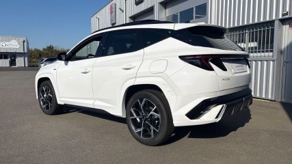 85000 : Hyundai MoceanRent | La Roche-sur-Yon - Océane Auto - HYUNDAI TUCSON N Line Ultime Edition - TUCSON IV - Blanc - Boîte automatique - Essence / Courant électrique