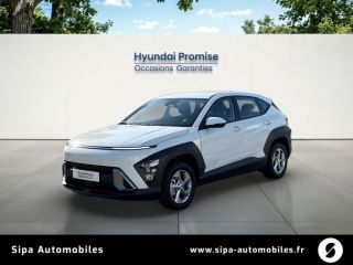 33110 : Hyundai Bordeaux Nord Le Bouscat - Sipa Automobiles - HYUNDAI KONA Intuitive - KONA II - Blanc - Automate sequentiel - Essence / Courant électrique