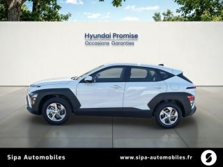 33110 : Hyundai Bordeaux Nord Le Bouscat - Sipa Automobiles - HYUNDAI KONA Intuitive - KONA II - Blanc - Automate sequentiel - Essence / Courant électrique