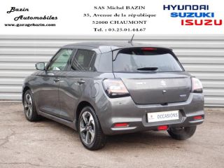 52000 : Hyundai Chaumont - Garage Michel Bazin - SUZUKI Swift - Swift - Mineral Gray Metal - Traction - Essence/Micro-Hybride