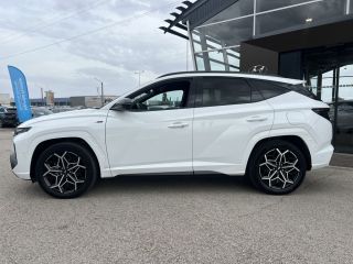 21300 : Hyundai Dijon - Privilège Automobiles - HYUNDAI TUCSON N Line Executive - TUCSON IV - Blanc - Boîte automatique - Essence / Courant électrique