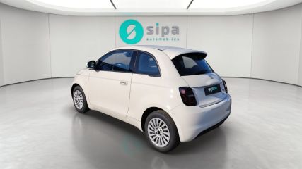 33140 : Hyundai Bordeaux Sud Villenave d'Ornon - Sipa Automobiles - FIAT 500e BERLINE MY22 SERIE 1 STEP 1 Action - 500 III ELECTRIQUE - Blanc - Automate à fonct. Continu - Courant électrique
