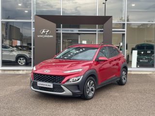 59640 : Hyundai Dunkerque - Europ&#039;Auto - HYUNDAI Kona - Kona - Pulse Red Métal - Traction - Hybride : Essence/Electrique