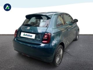 75013 : Hyundai Paris 13 - BPM Cars - FIAT 500 - 500 - Ocean Green métal - Traction - Electrique