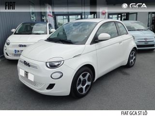 50000 : Hyundai Saint-Lô - GCA - FIAT 500 - 500 - Blanc - Traction - Electrique