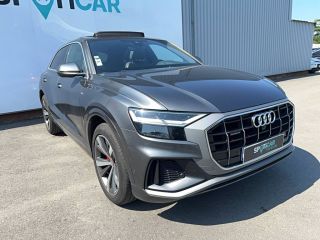 33140 : Hyundai Bordeaux Sud Villenave d&#039;Ornon - Sipa Automobiles - AUDI Q8 S line - Q8 - Gris - Boîte automatique - Diesel