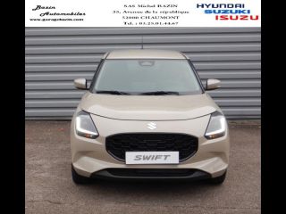 52000 : Hyundai Chaumont - Garage Michel Bazin - SUZUKI Swift - Swift - Caravan Ivory Pearl Metal - Transmission intégrale - Essence/Micro-Hybride