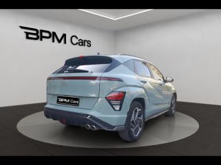 92250 : Hyundai La Garenne-Colombes - BPM Cars - HYUNDAI Kona - Kona - Mirage Green/Toit/rétros Black - Traction - Hybride : Essence/Electrique