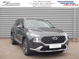 52000 : Hyundai Chaumont - Garage Michel Bazin - HYUNDAI Santa Fe - Santa Fe - Taiga Brown Métal - Traction - Hybride : Essence/Electrique