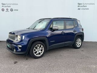 33260 : Hyundai Arcachon - Sipa Automobiles - JEEP RENEGADE MY20 Limited - RENEGADE - Bleu - Boîte manuelle - Diesel