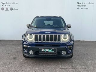 33260 : Hyundai Arcachon - Sipa Automobiles - JEEP RENEGADE MY20 Limited - RENEGADE - Bleu - Boîte manuelle - Diesel