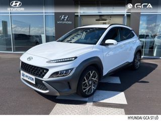 50000 : Hyundai Saint-Lô - GCA - HYUNDAI Kona - Kona - Atlas White - Traction - Hybride : Essence/Electrique