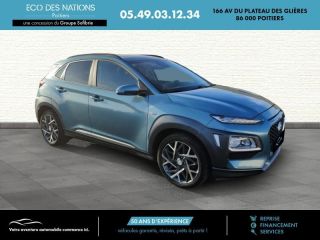 86000 : Hyundai Poitiers - Eco des Nations - HYUNDAI Kona - Kona - Bleu - Traction - Hybride : Essence/Electrique