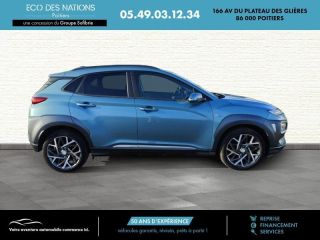 86000 : Hyundai Poitiers - Eco des Nations - HYUNDAI Kona - Kona - Bleu - Traction - Hybride : Essence/Electrique