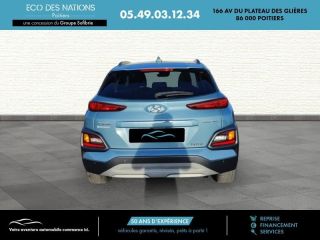 86000 : Hyundai Poitiers - Eco des Nations - HYUNDAI Kona - Kona - Bleu - Traction - Hybride : Essence/Electrique