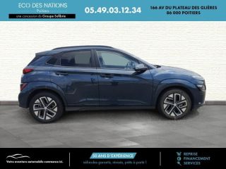 86000 : Hyundai Poitiers - Eco des Nations - HYUNDAI Kona - Kona - Bleu - Traction - Electrique