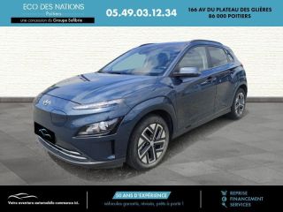 86000 : Hyundai Poitiers - Eco des Nations - HYUNDAI Kona - Kona - Bleu - Traction - Electrique