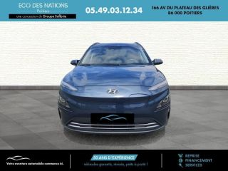 86000 : Hyundai Poitiers - Eco des Nations - HYUNDAI Kona - Kona - Bleu - Traction - Electrique