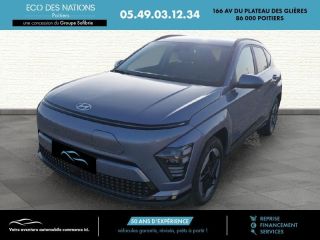 86000 : Hyundai Poitiers - Eco des Nations - HYUNDAI Kona - Kona - Meta Blue métallisé - Traction - Electrique