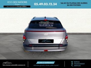 86000 : Hyundai Poitiers - Eco des Nations - HYUNDAI Kona - Kona - Meta Blue métallisé - Traction - Electrique