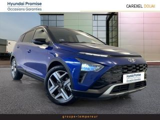 59187 : Hyundai Douai - Groupe Lempereur - HYUNDAI Bayon - Bayon - Intense Blue Métal/Toit/rétros Black - Traction - Essence/Micro-Hybride