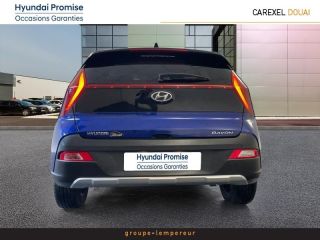 59187 : Hyundai Douai - Groupe Lempereur - HYUNDAI Bayon - Bayon - Intense Blue Métal/Toit/rétros Black - Traction - Essence/Micro-Hybride