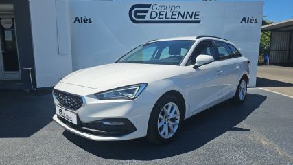 30100 : Hyundai Alès - Auto Hall - SEAT LEON SPORTSTOURER Business - LEON IV - Blanc - Automate sequentiel - Diesel