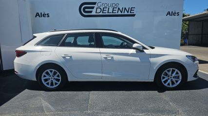30100 : Hyundai Alès - Auto Hall - SEAT LEON SPORTSTOURER Business - LEON IV - Blanc - Automate sequentiel - Diesel