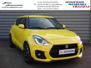 52000 : Hyundai Chaumont - Garage Michel Bazin - SUZUKI Swift - Swift - Jaune - Traction - Essence/Micro-Hybride