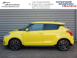 52000 : Hyundai Chaumont - Garage Michel Bazin - SUZUKI Swift - Swift - Jaune - Traction - Essence/Micro-Hybride