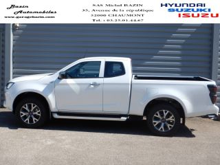 52000 : Hyundai Chaumont - Garage Michel Bazin - ISUZU D-Max - D-Max - Dolomite White nacré - Transmission intégrale enclenc - Diesel