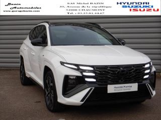 52000 : Hyundai Chaumont - Garage Michel Bazin - HYUNDAI Tucson - Tucson - Serenity White Métal - Traction - Hybride : Essence/Electrique