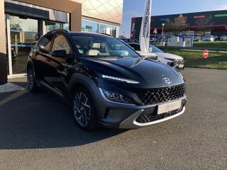 49070 : Hyundai Angers - Oceane Automobiles - HYUNDAI KONA HYBRID Executive - KONA - Noir - Automate sequentiel - Essence / Courant électrique