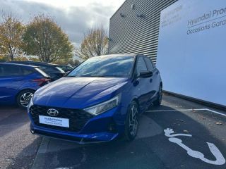 14100 : Hyundai Lisieux - Trajectoire Automobiles - HYUNDAI i20 - i20 - Intense Blue Métal/Toit/rétro Black - Traction - Essence/Micro-Hybride
