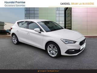 62700 : Hyundai Bruay-La-Buissière - Groupe Lempereur - SEAT Leon - Leon - Blanc Candy - Traction - Essence