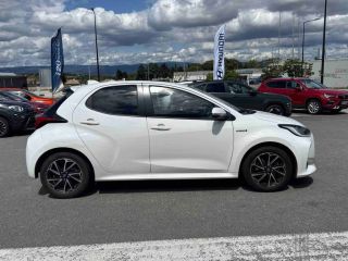 11020 : Hyundai Carcassonne - HMDS - TOYOTA YARIS HYBRIDE MY20 Design - YARIS IV - BLANC - Automate à fonct. Continu - Essence / Courant électrique