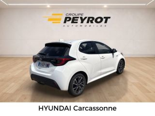 11020 : Hyundai Carcassonne - HMDS - TOYOTA YARIS HYBRIDE MY20 Design - YARIS IV - BLANC - Automate à fonct. Continu - Essence / Courant électrique