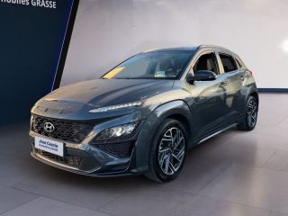 06130 : Hyundai Grasse - Garage Jean Cauvin - HYUNDAI KONA N LINE CREATIVE - KONA - Gris - Boîte manuelle - Essence sans plomb