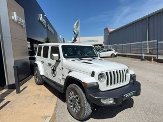 04100 : Hyundai Manosque - Pedinielli - JEEP WRANGLER MY21 Overland - WRANGLER JL - Blanc - Boîte automatique - Essence / Courant électrique