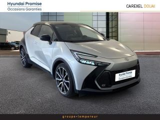59187 : Hyundai Douai - Groupe Lempereur - TOYOTA C-HR - C-HR - Gris Chrome métallisé bi-ton - Transmission intégrale - Hybride : Essence/Electrique