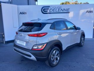 30100 : Hyundai Alès - Auto Hall - HYUNDAI KONA HYBRID Intuitive - KONA - Gris - Automate sequentiel - Essence / Courant électrique