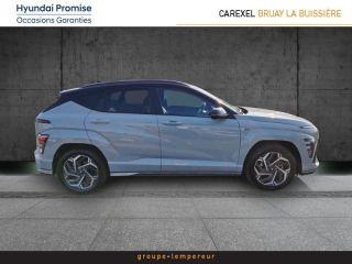 62700 : Hyundai Bruay-La-Buissière - Groupe Lempereur - HYUNDAI Kona - Kona - Cyber Gray métallisé/Toit/rétros Black - Traction - Hybride : Essence/Electrique