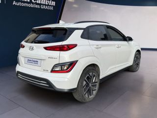 06130 : Hyundai Grasse - Garage Jean Cauvin - HYUNDAI KONA ELECTRIC Intuitive - KONA ELECTRIQUE - Blanc - Automate à fonct. Continu - Courant électrique