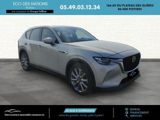 86000 : Hyundai Poitiers - Eco des Nations - MAZDA CX-60 - CX-60 - Blanc - Transmission intégrale - Hybride rechargeable : Essence/Electrique