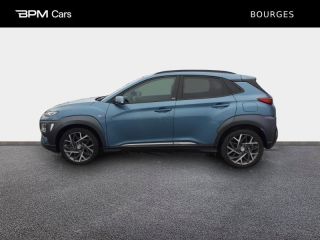 18230 : Hyundai Bourges - ELLIPSE Automobiles - HYUNDAI Kona - Kona - Bleu - Traction - Hybride : Essence/Electrique