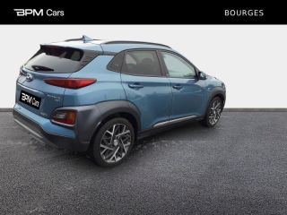 18230 : Hyundai Bourges - ELLIPSE Automobiles - HYUNDAI Kona - Kona - Bleu - Traction - Hybride : Essence/Electrique