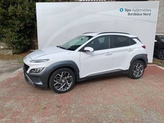 33110 : Hyundai Bordeaux Nord Le Bouscat - Sipa Automobiles - HYUNDAI KONA HYBRID Executive - KONA - BLANC - Automate sequentiel - Essence / Courant électrique