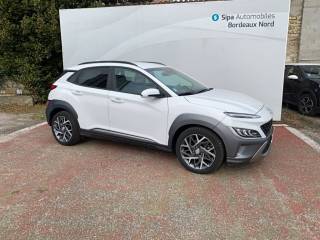 33110 : Hyundai Bordeaux Nord Le Bouscat - Sipa Automobiles - HYUNDAI KONA HYBRID Executive - KONA - BLANC - Automate sequentiel - Essence / Courant électrique